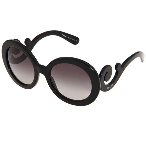 prada round sunglasses|cost of Prada sunglasses.